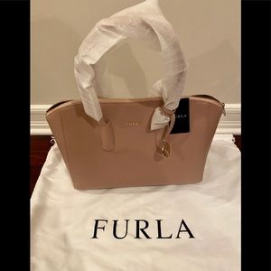 Furla large saffiano satchel - BRAND NEW